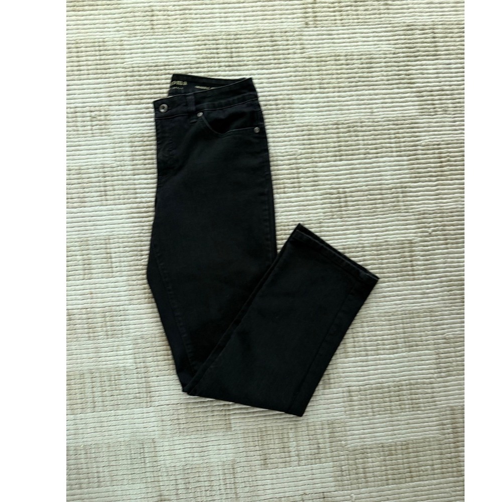 Sonoma Goods For Life Womens Black Original Straight Leg Jeans Size 6